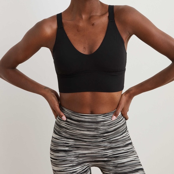 NWT Aerie Twist Back Sports Bra - Picture 3 of 4